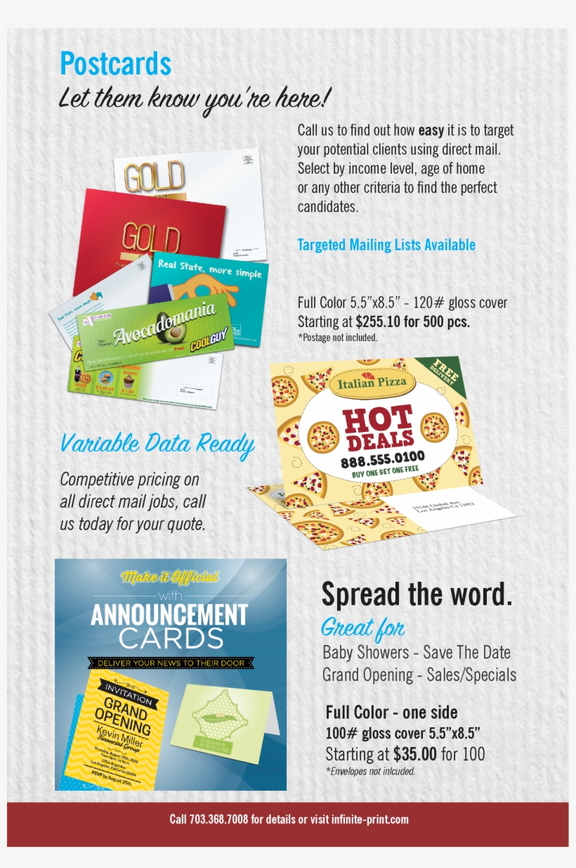 Postcard - Flyer, transparent png download