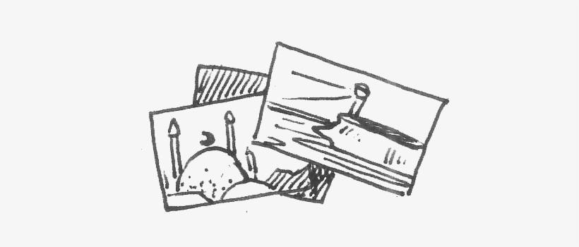 Those Acoustic Artefacts Of Different Points In Time - Transparent Image Postcards Png, transparent png download