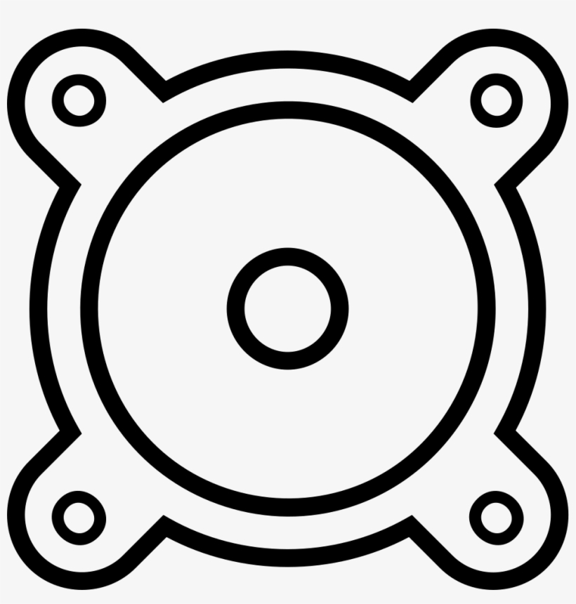 Mold Parts Comments - Subvoofer Svg, transparent png download