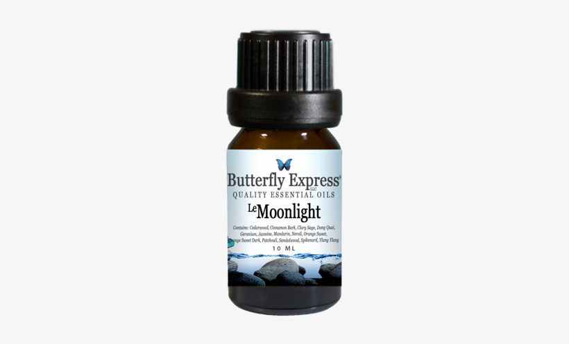 Le Moonlight, Butterfly Express Essential Oil, 10 Ml - Butterfly Express Pure Essential Oils-melissa-blend, transparent png download