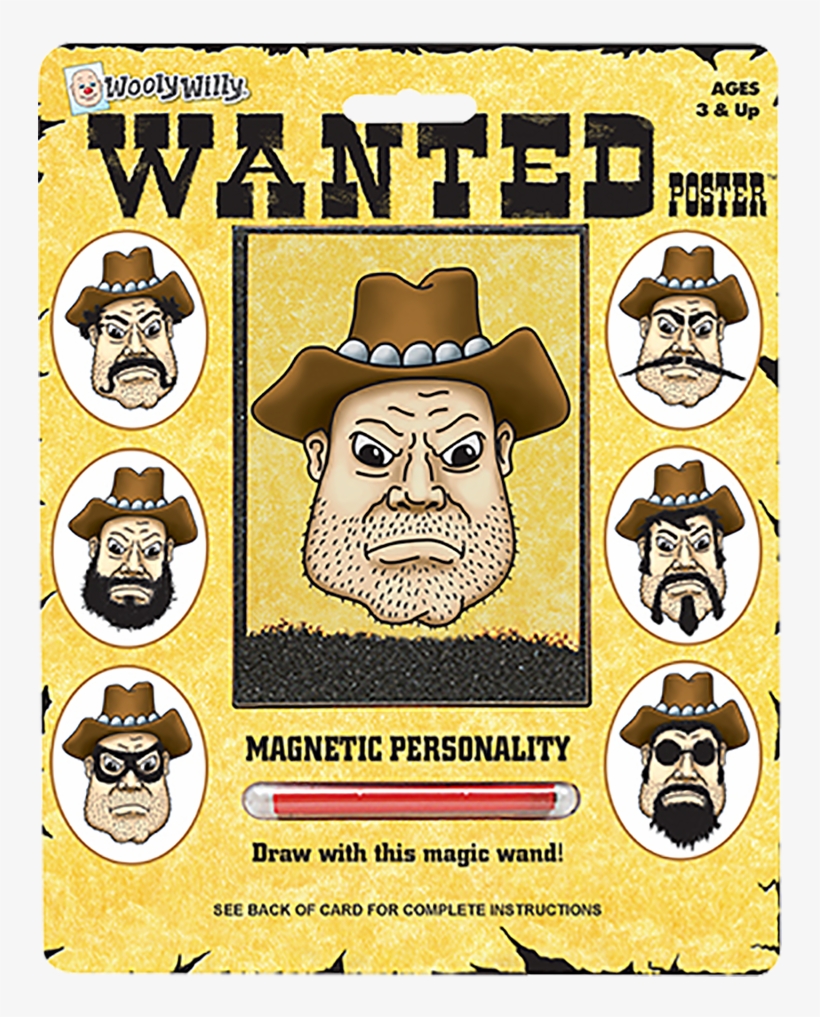 Wanted Poster™ - Playmonster Woolly Willy Bundle With Original, Buddy, transparent png download