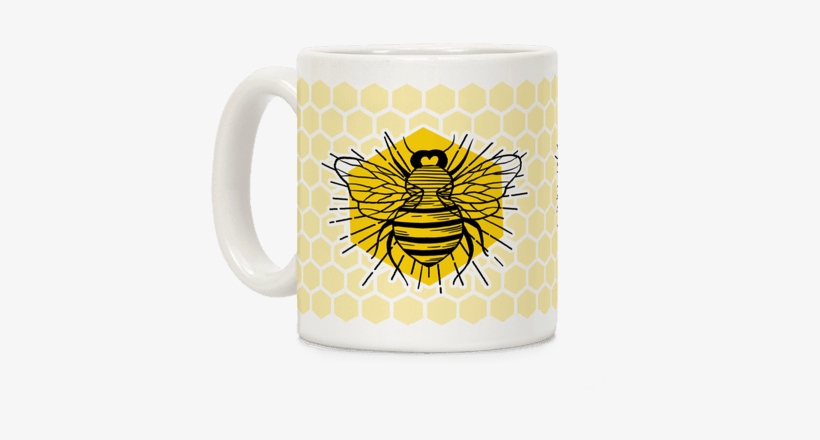 Honey Bee - Mug, transparent png download
