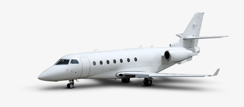 All White Gulf Stream Plane, transparent png download