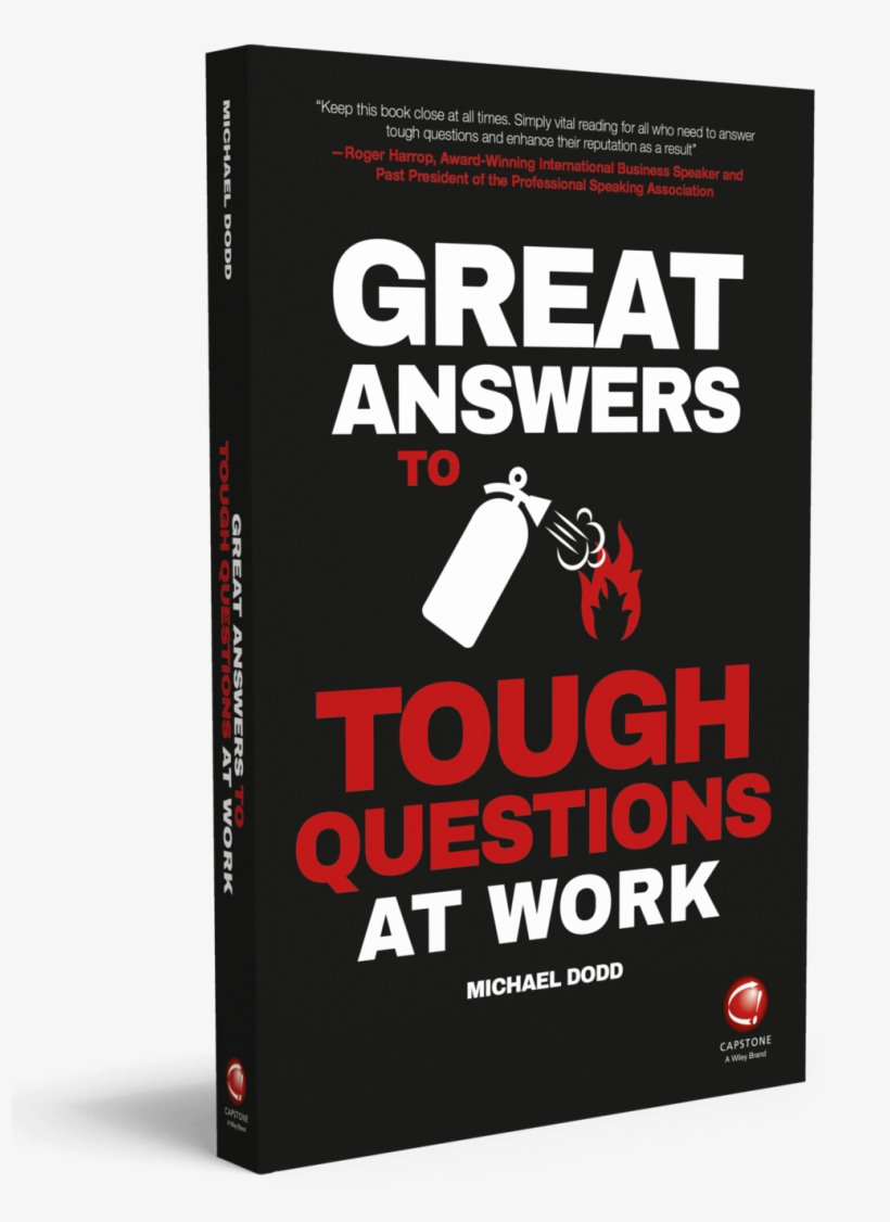 Mdc 3d Great Answers - Great Answers To Tough Questions At Work Ebook, transparent png download