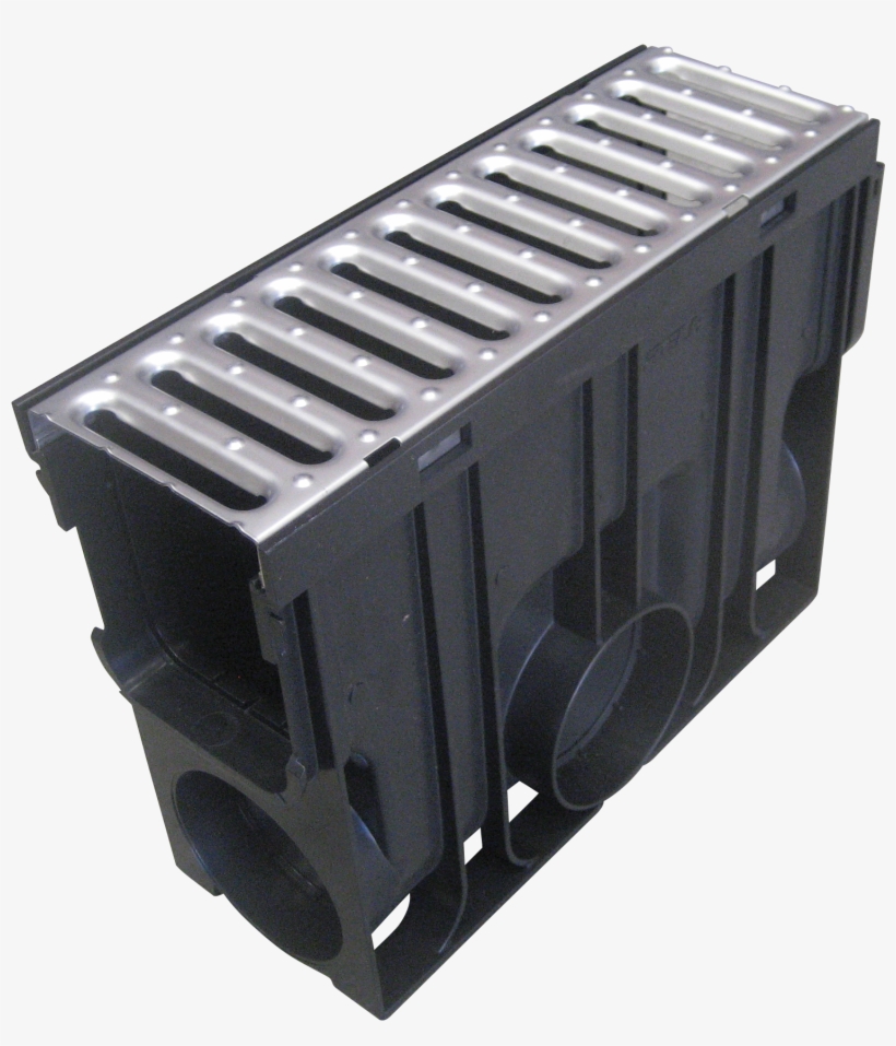 R3596 Reln Rain Drain Inline Pit Stainless Steel - Computer Component, transparent png download