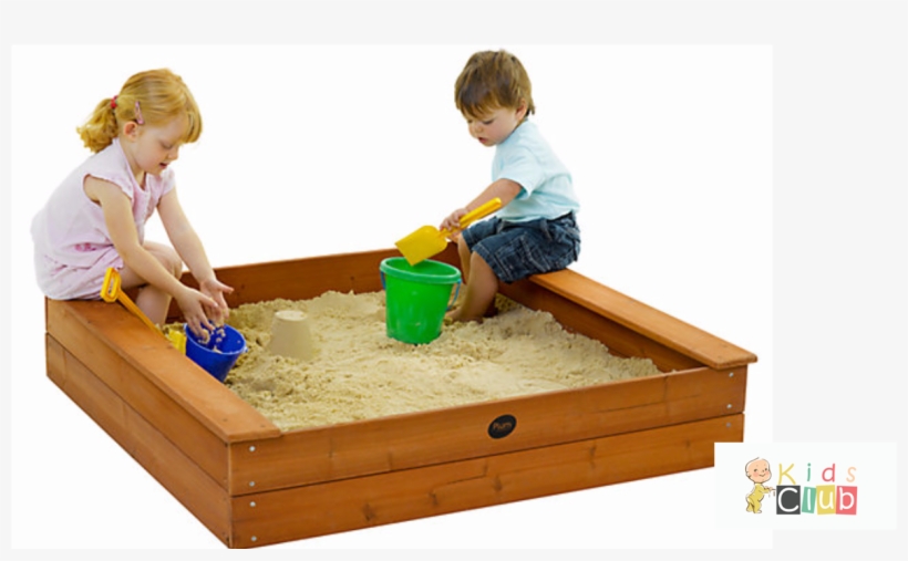 Plum Square Wooden Sand Pit, transparent png download