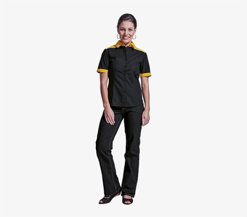 Ladies Racing Pit Shirt Ll-ra - Kısa Abiye Modelleri 2011, transparent png download