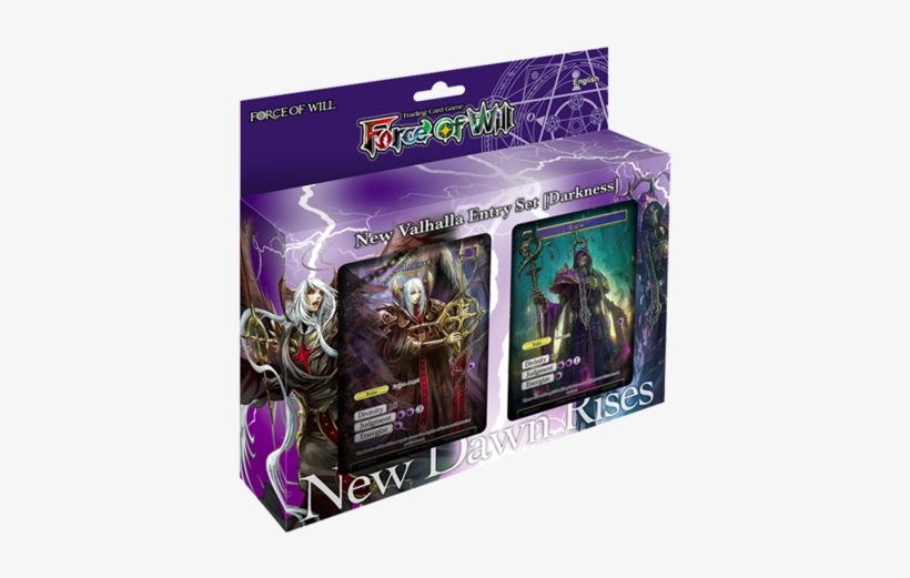 Nv01 Darkness Attribute Force Of Will Starter Deck - Force Of Will New Valhalla Starter Decks, transparent png download