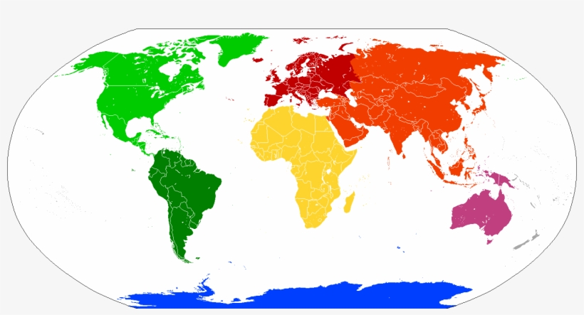 Seven Continents Australia Not Oceania - Seven Continents, transparent png download