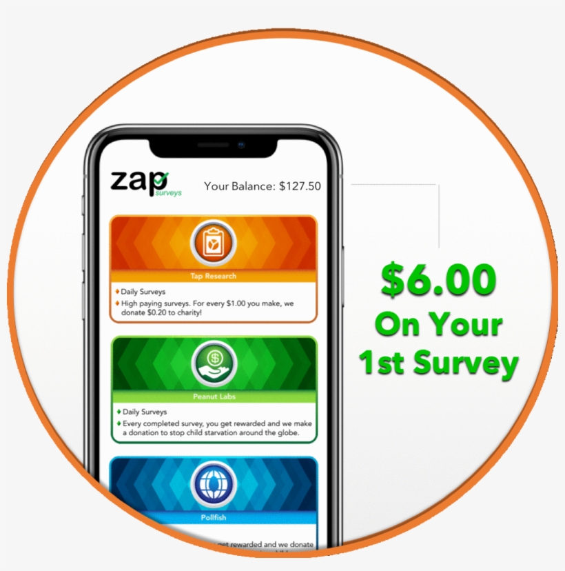 Zap Surveys, transparent png download