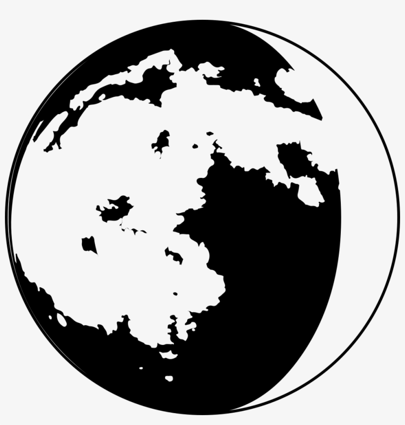 Moon Phase Symbol - Lunar Phase, transparent png download