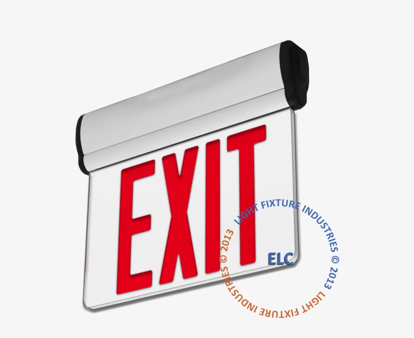 Ceiling Exit Sign, transparent png download