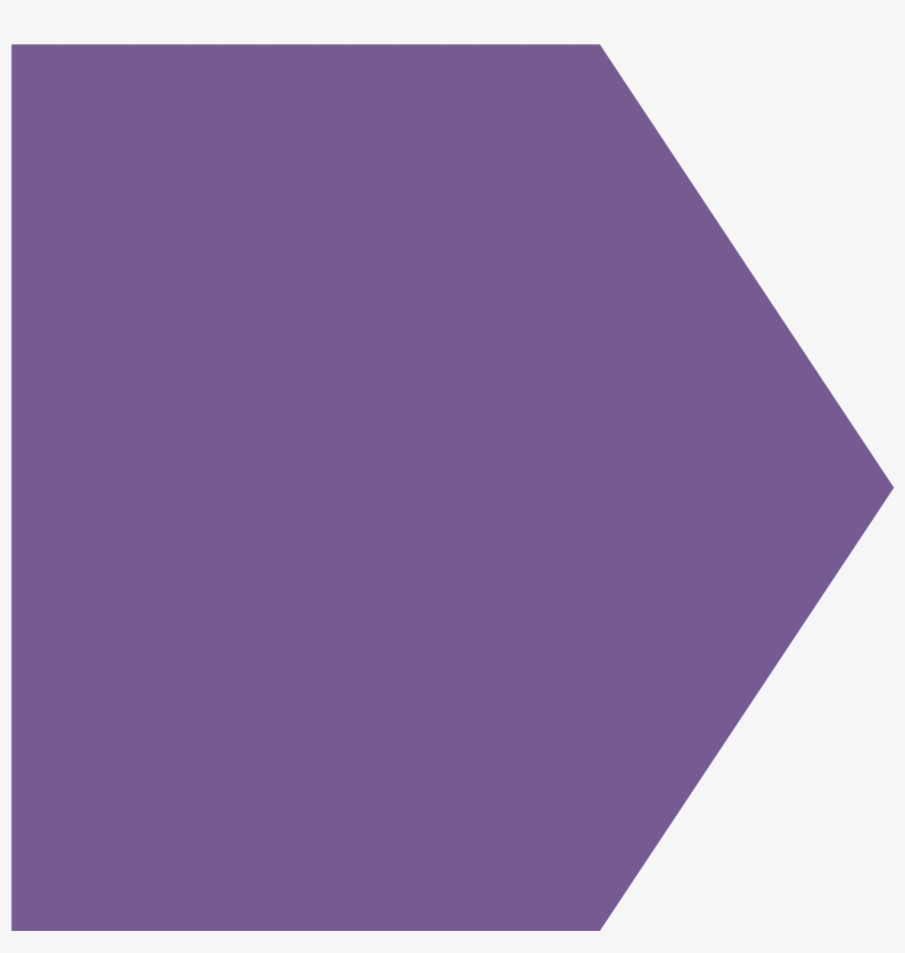 Pentagon - Lilac, transparent png download