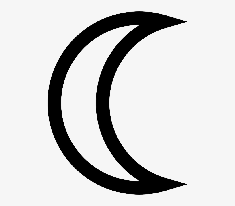 Moon, Moonshine, Moon Phase, Weather, Forecast - Mond Piktogramm, transparent png download