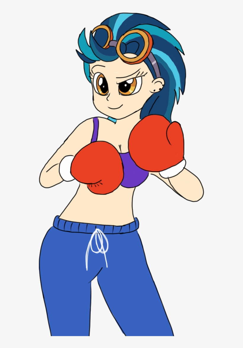 Toyminator900, Boxing, Boxing Gloves, Equestria Girls, - Cartoon, transparent png download