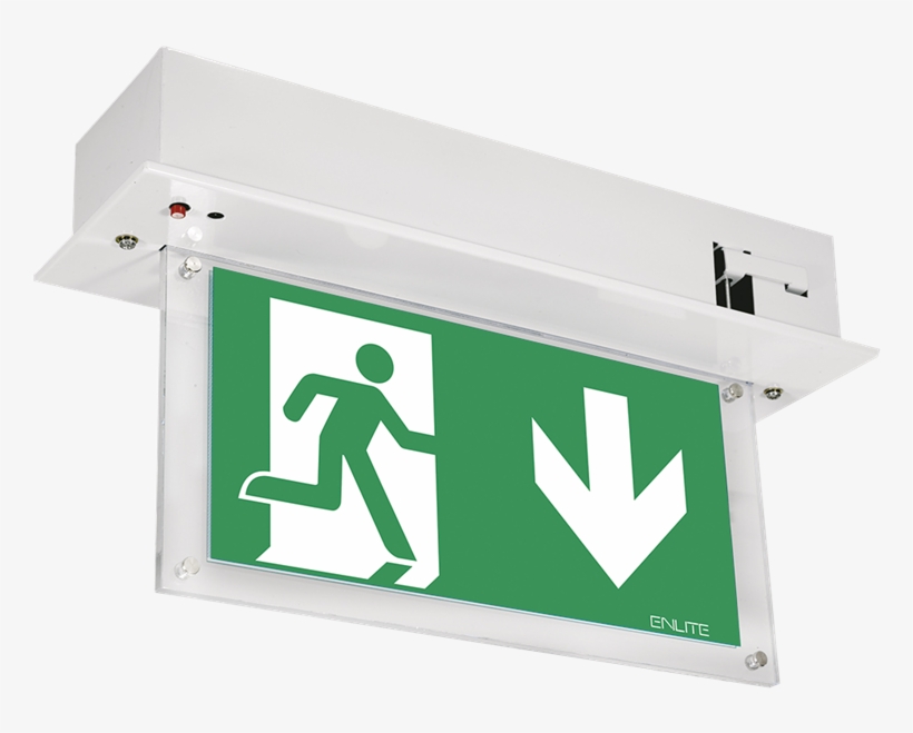 Recess Emergency Exit Sign - Exit Signs, transparent png download