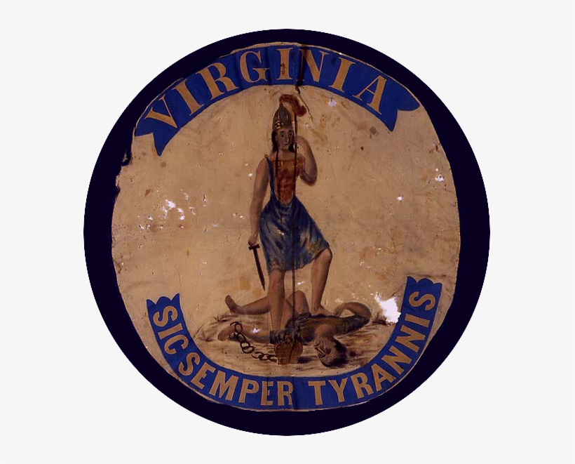 This Exhibit Examined The Civil War Years As A Pivotal - Original Virginia Seal, transparent png download