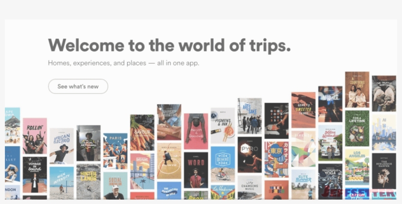 Airbnb World Of Trips, transparent png download