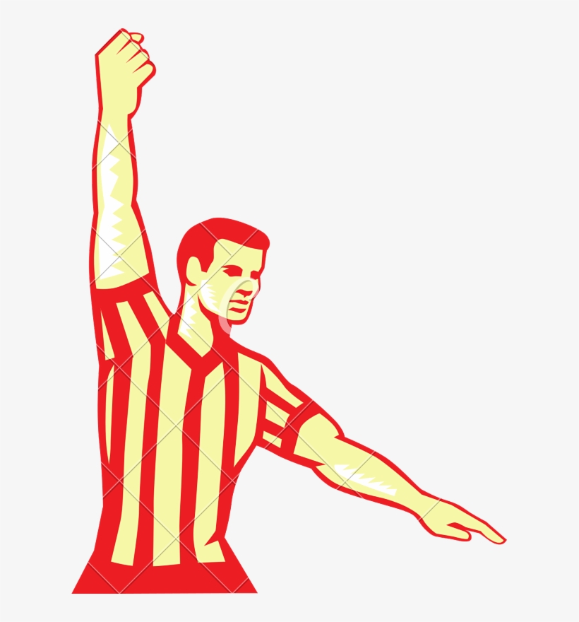 Referee Sport Whistle - Foul Hand Signal, transparent png download