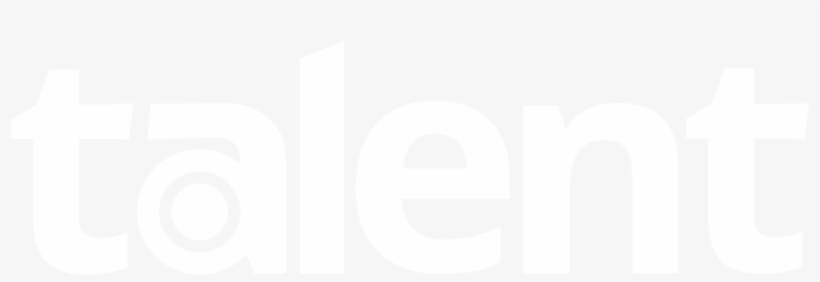 Talent Logo In White - Talent Logo, transparent png download
