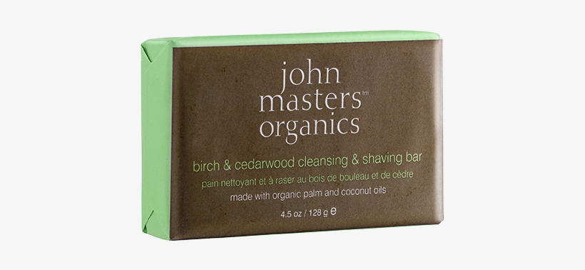 Birch & Cedarwood Cleansing & Shaving Bar - John Masters Birch & Cedarwood Cleansing &, transparent png download