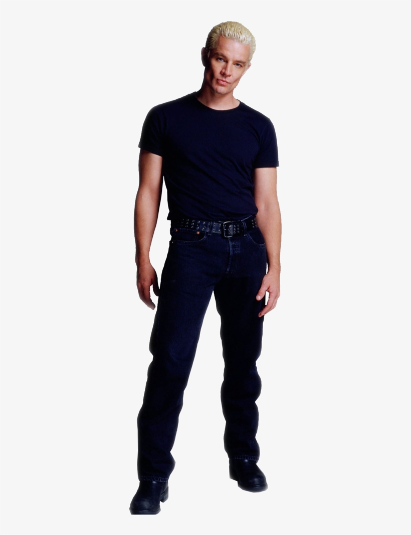Vampire Spike Png - James Marsters Transparent, transparent png download