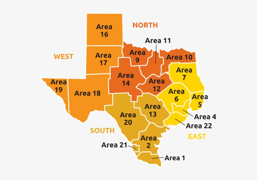 Texas Map - Special Olympics Texas, transparent png download