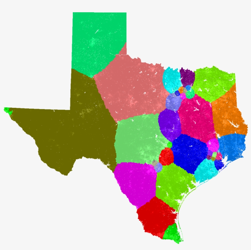 Texas Congress Congressional District Map, Current - East Urban Home 'texas Pride' Textual Art, transparent png download