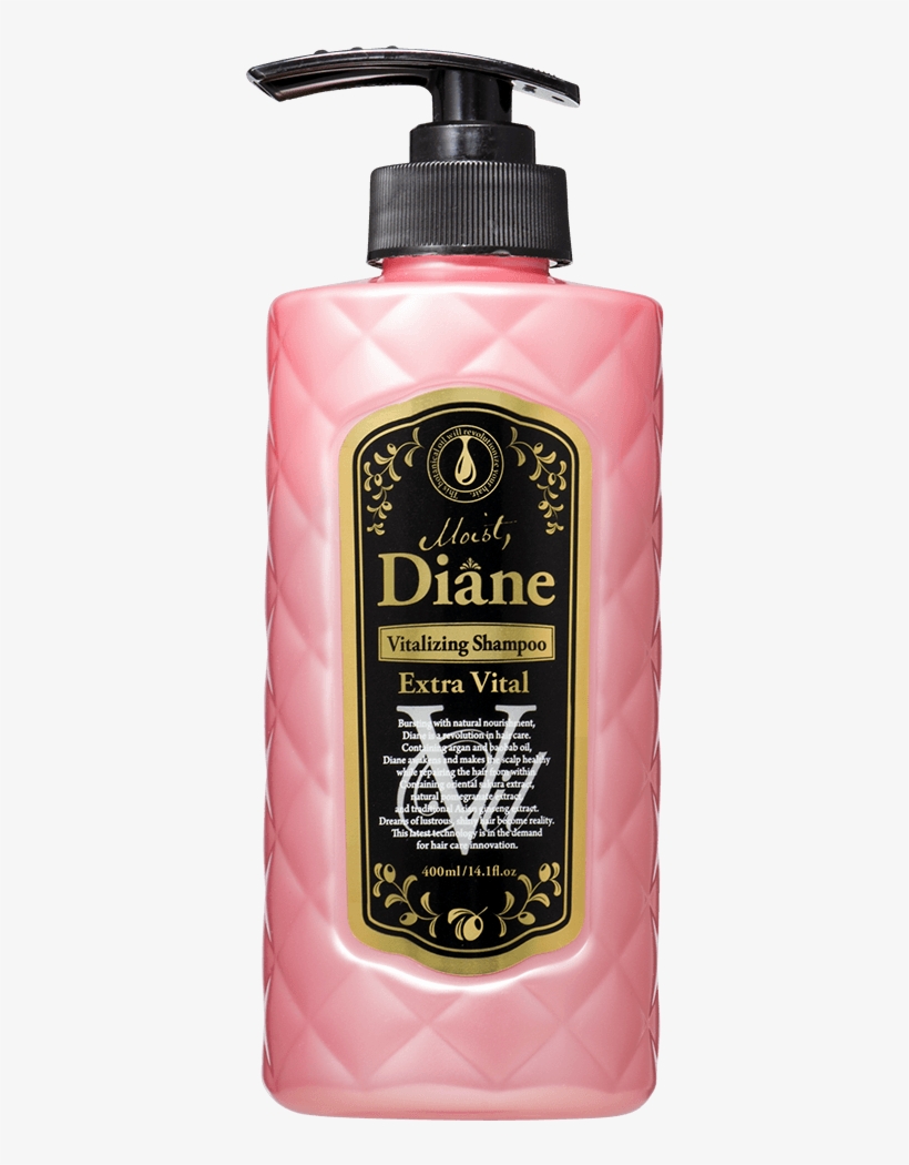 Moist Diane Vitalizing Shampoo Extra Vital 500ml - Extra Vital Moist Diane Shampoo, transparent png download