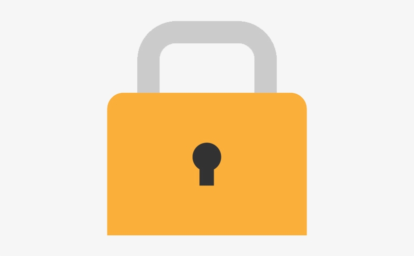 Download - Flat Padlock Icon, transparent png download