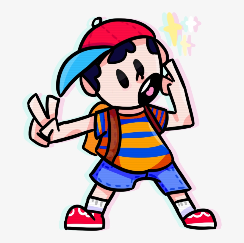 Ness By Elsmammo - Cartoon, transparent png download