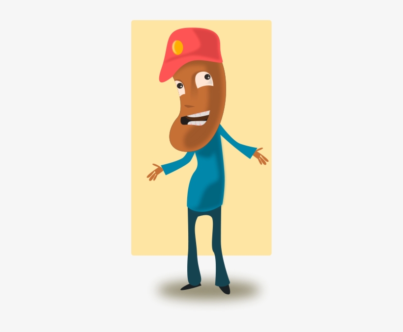 Cartoon Toffee Guy Clipart Png, transparent png download