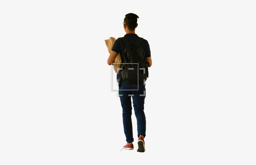 Guy Standing Png - People Doing Groceries Png, transparent png download