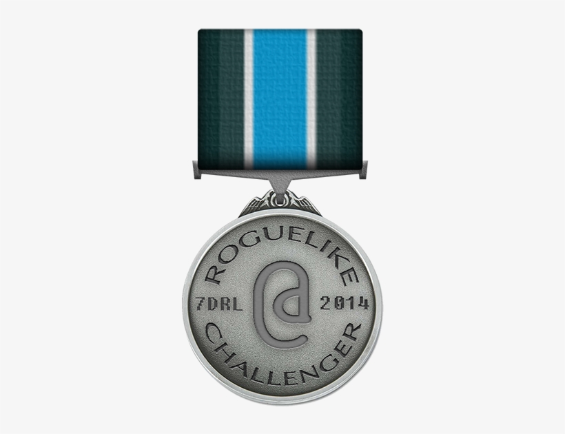 Medal 7drl 2014 - Silver Medal, transparent png download