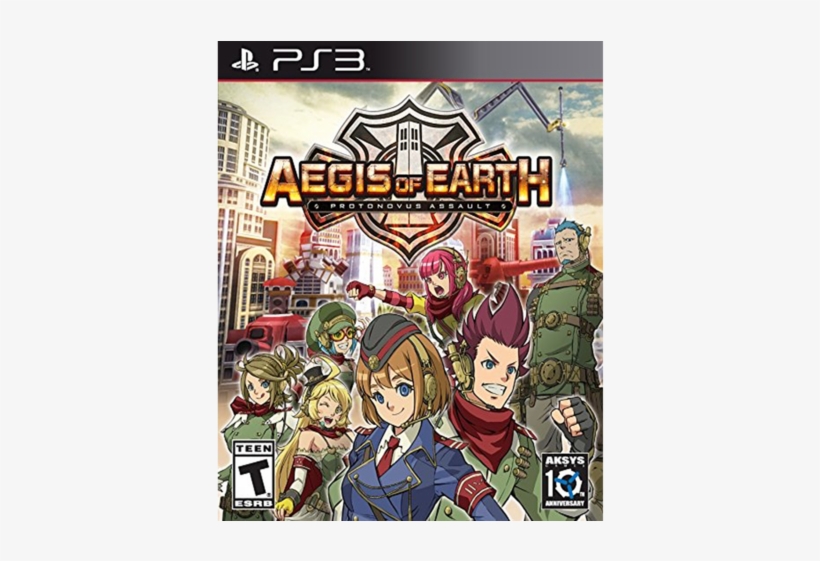 Ps3 Aegis Of Earth - Aegis Of Earth Protonovus Assault Ps3, transparent png download