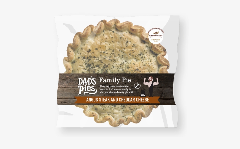 Family Prime Beef Steak & Cheddar Cheese - Dads Pies ビーフミンチ&チーズパイ 200g×4, transparent png download