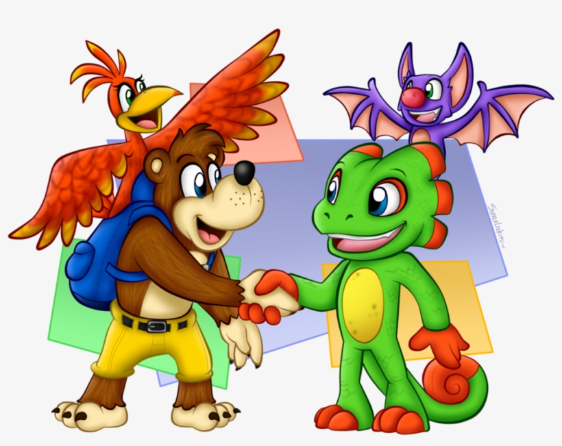 Also, Here Is Some Fan Art - Banjo Kazooie Yooka Laylee, transparent png download