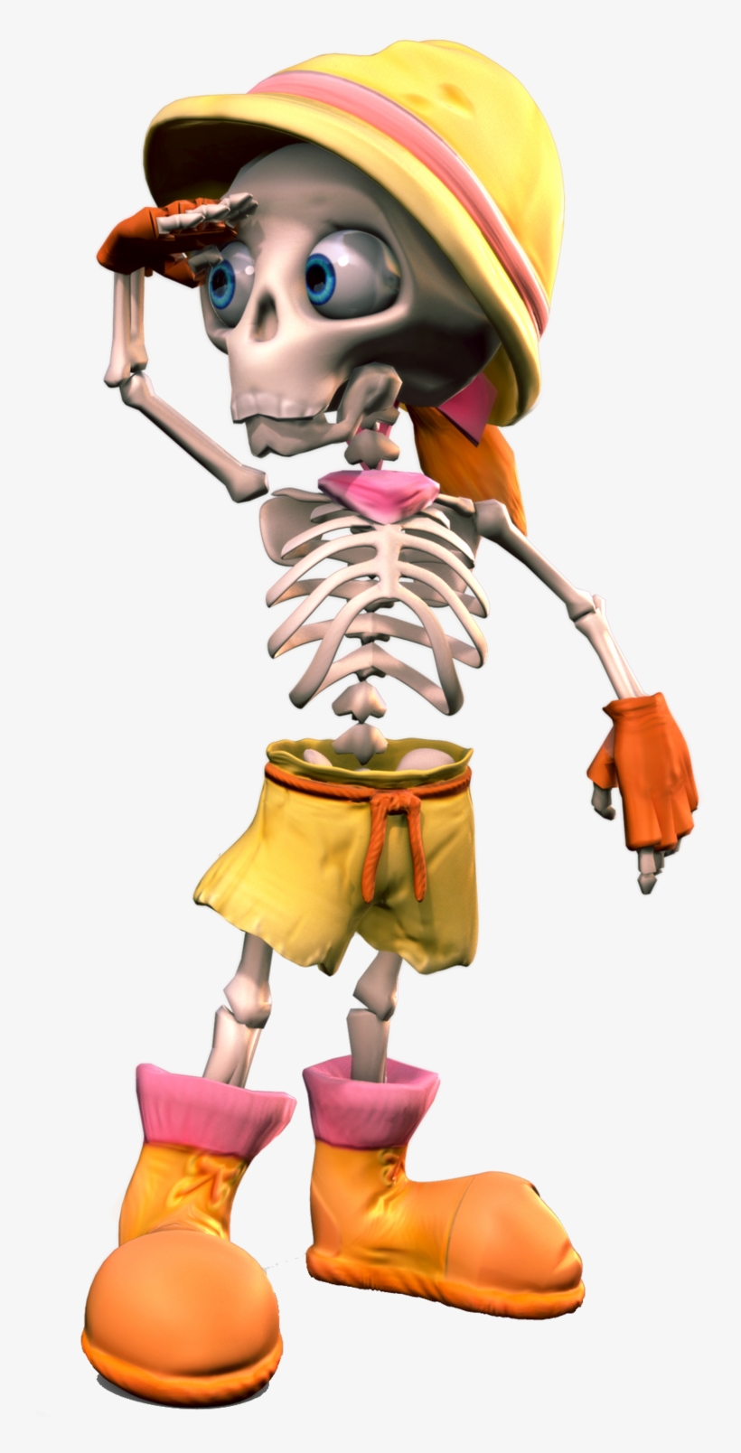 Players Should See The Skeleton Lady Clara From Tribalstack - Yooka Laylee Clara, transparent png download