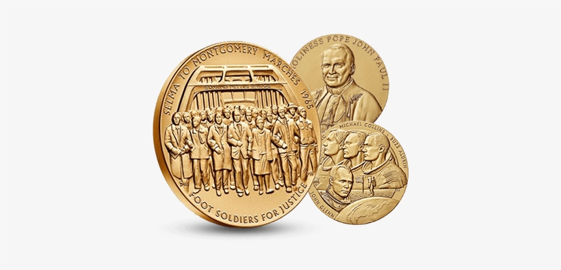 Humanitarian And Cultural Medals - Coin, transparent png download