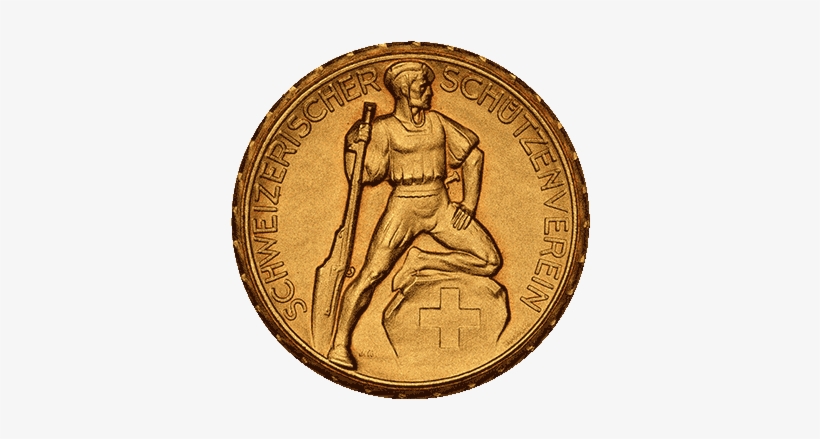 Swiss Shooting Medals Listed In Richter - Medal, transparent png download
