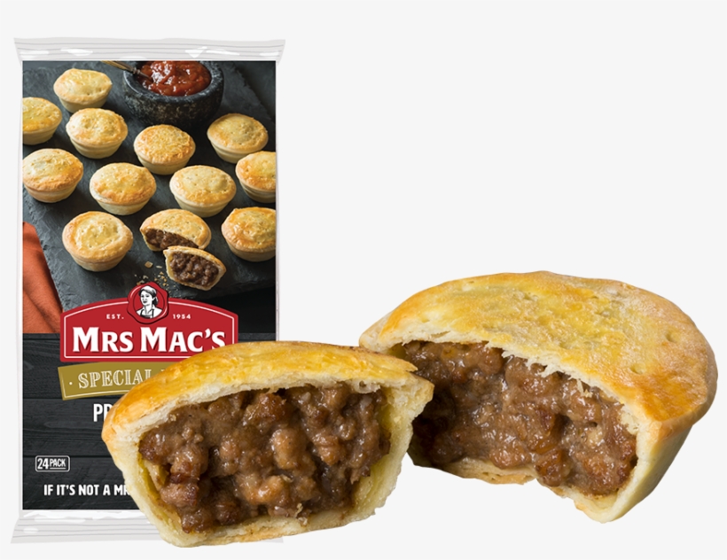 Premium Beef Party Pies - Bun, transparent png download