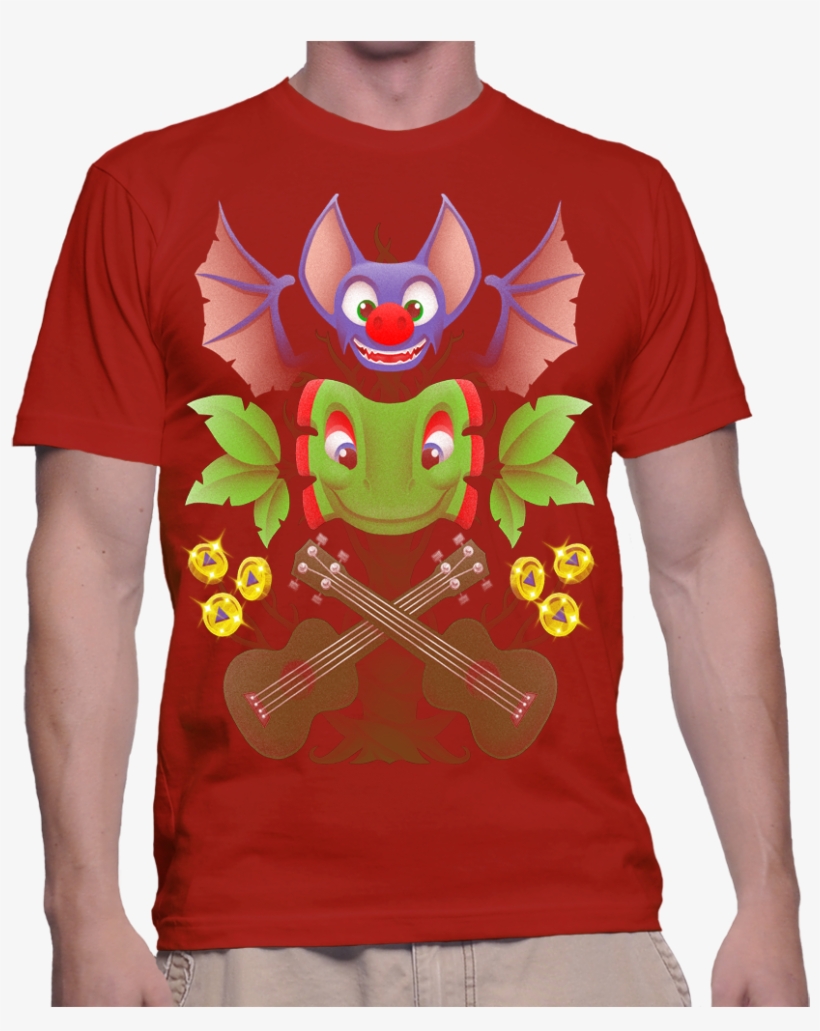 Yooka Laylee Print Alt - T Shirt Superhero Nurse S Hero Tee Rn Ems Emergency, transparent png download