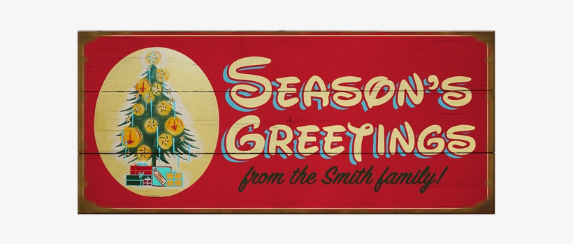 View Zoom Seasons Greetings Mummert Sign - Thumbnail, transparent png download