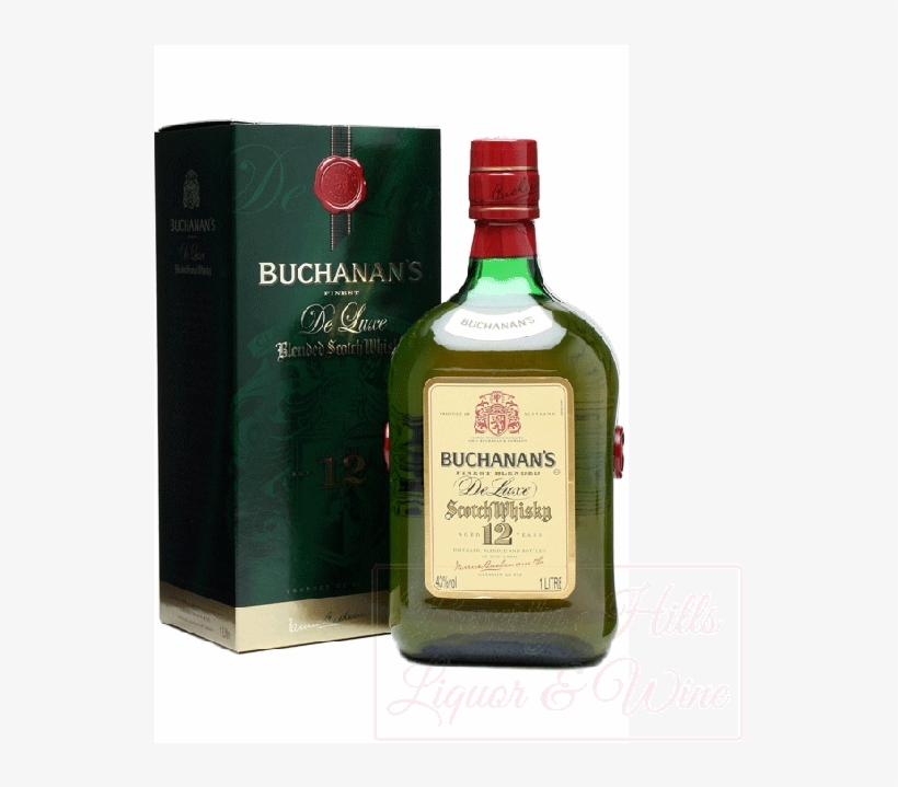 Buchanan's Scotch Deluxe 12 Year, transparent png download