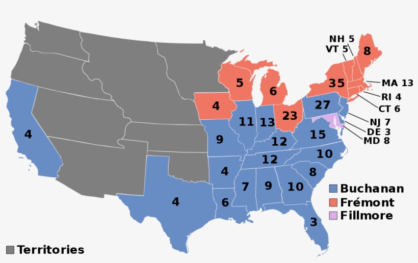 Election Of 1856, transparent png download