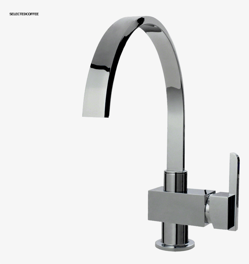 Cleanflo Dancer Black Chrome Handle Deck Mount High - Tap, transparent png download