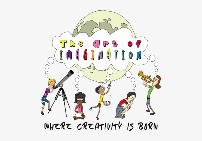 The Art Of Imagination - Cartoon, transparent png download