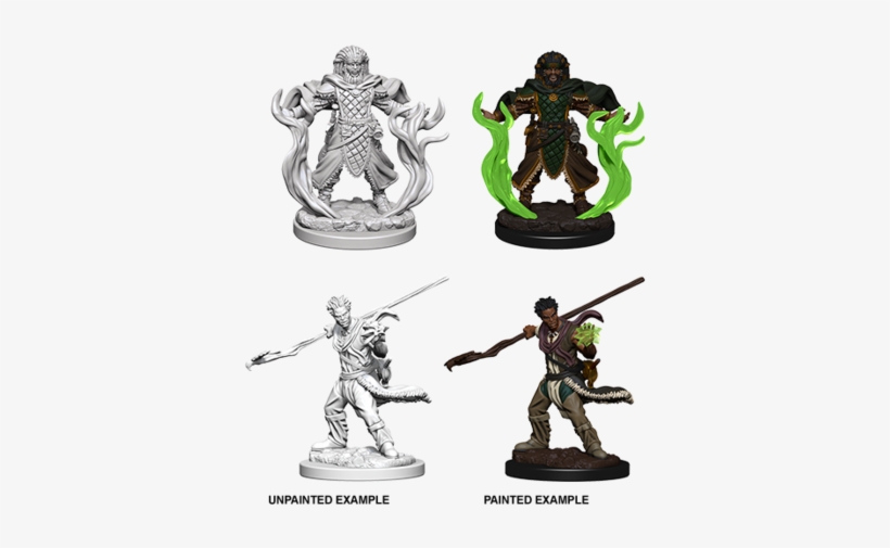 Human Druid - Male Human Druid Miniature, transparent png download