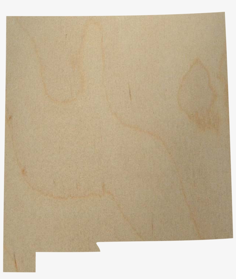 New Mexico State Wood Cutout - New Mexico State Cutout, transparent png download