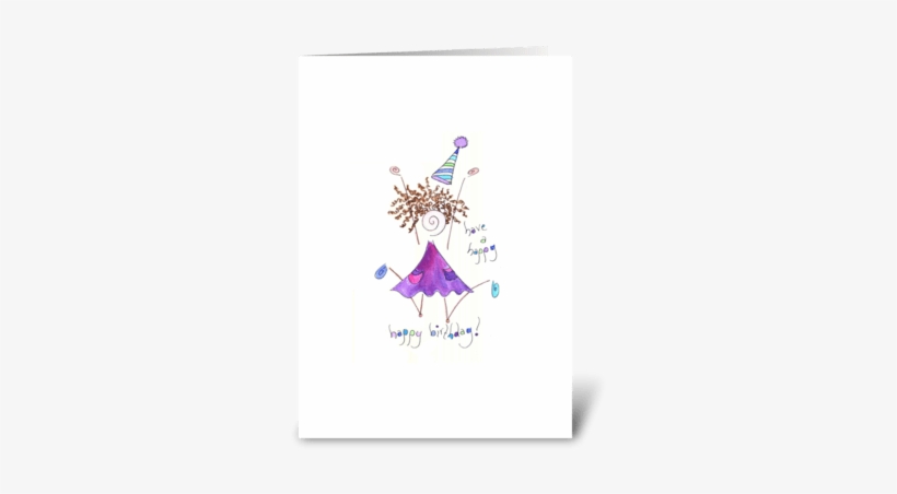 Have A Happy Birthday Greeting Card - Illustration, transparent png download